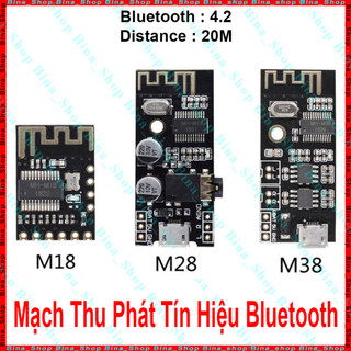 Mạch thu phát tín hiệu bluetooh 4.2 mh-m18, mh-m28, mh-m38, diy loa bluetooth