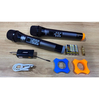 Micro Karaoke Đa Năng Không Dây BOSS Q71 (Micro UHF, Bắt Sóng Mạnh, Kết Nối Loa Bluetooth, Loa Kéo)