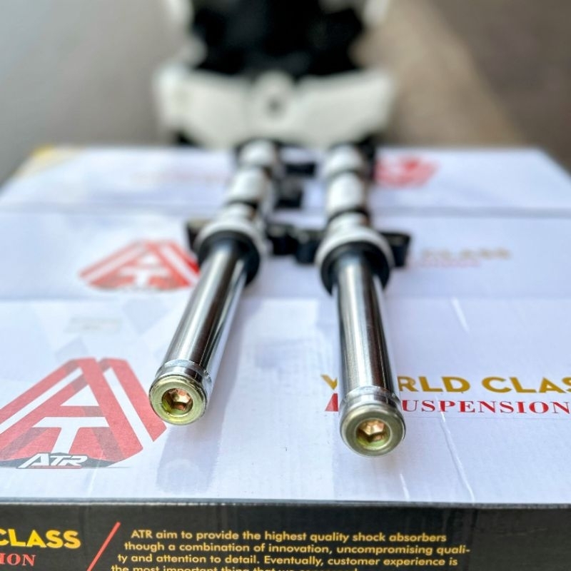 Phuộc Phay Exciter 135 AT Thailand lắp đặt như zin