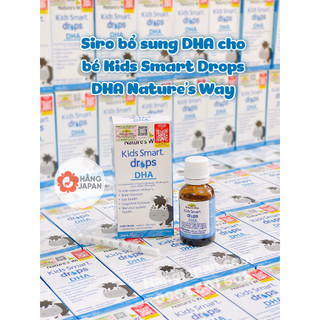 Dha drop dạng giọt nature's way kids smart drops chai 20ml - hàng úc