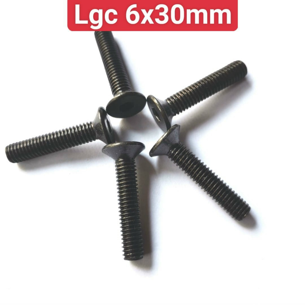 Combo 10 con ốc đầu chìm phi 6mm giá chỉ 15k/10 con