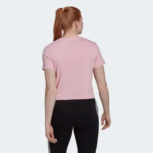 Quần áo nữ Áo nữ Adidas dáng suông croptop 100% cotton thoáng mát thấm hút sale nửa giá