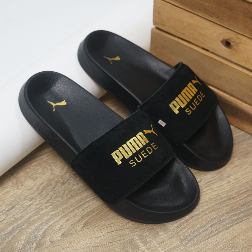 Dép quai ngang PM SUEDE  CÁ TÍNH NAM NỮ