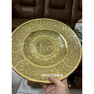 Mâm bồng bằng đồng mâm ngũ quả bằng đồng đường kính mâm 33cm