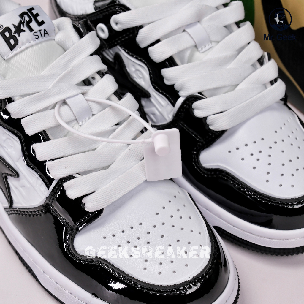 Giày Sneaker cổ thấp - BAPE SK8 STA #5 LADIES - Black White