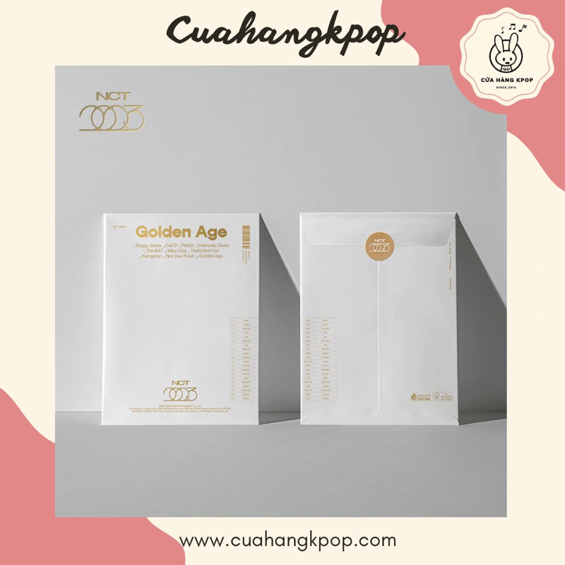 Album NCT GOLDEN AGE Cửa Hàng Kpop
