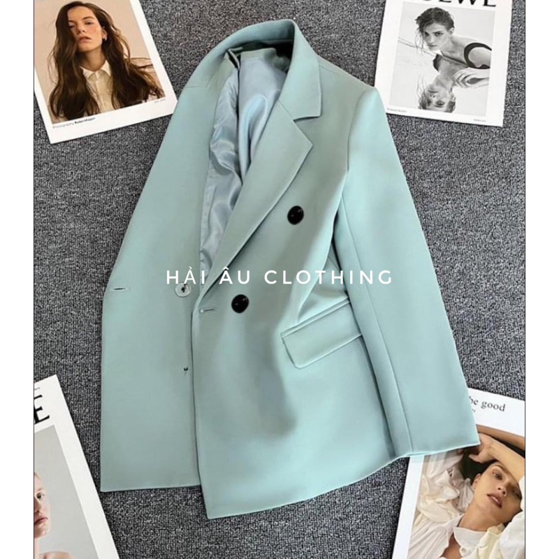 Áo vest blazer hai lớp cao cấp.Gam màu trẻ trung năng động | BigBuy360 - bigbuy360.vn