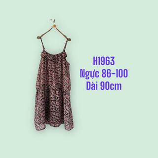 H196 váy dây Nhật seconhand
