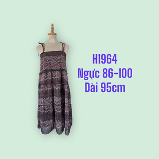 H196 váy dây Nhật seconhand