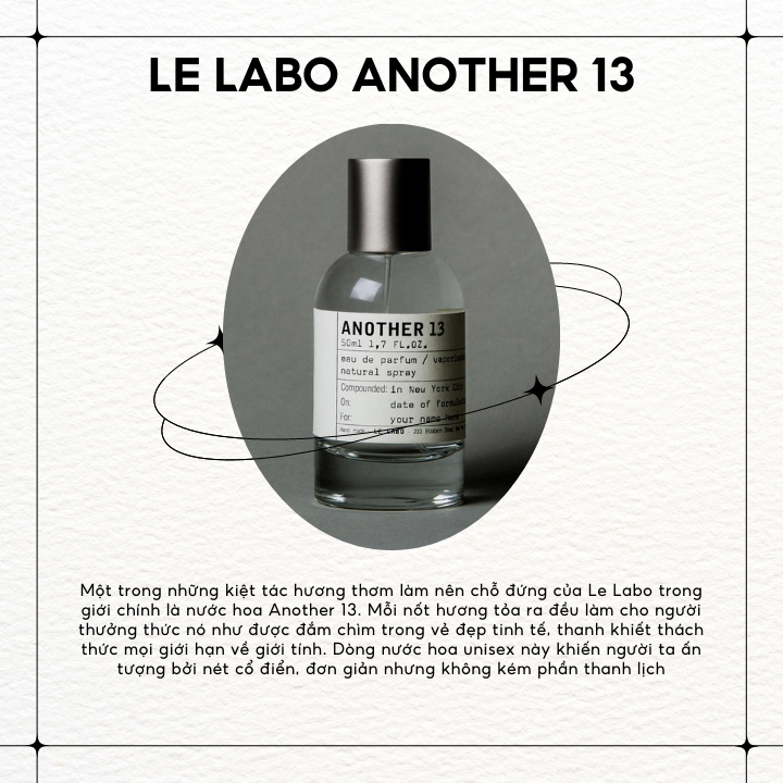 nước hoa chiết nam nữ Le Labo Another 13 edp mẫu thử 10ml, nước hoa unisex chính hãng_lưu hương lâu | BigBuy360 - bigbuy360.vn