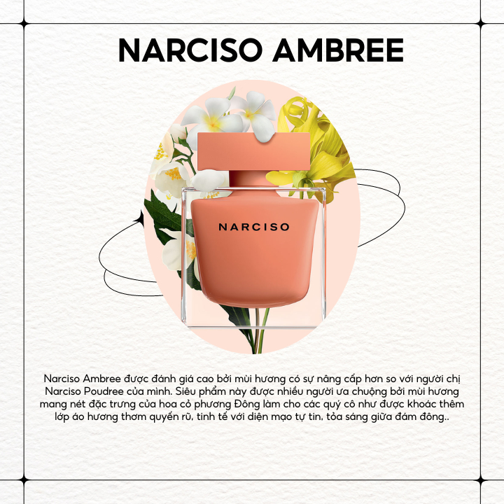 nước hoa chiết Narciso ambre'e EDP 10ml_nước hoa nữ chính hãng Luxury8386 (nar cam lùn) | BigBuy360 - bigbuy360.vn