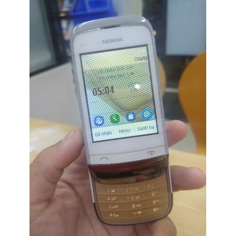 Điện thoại Nokia trượt C2-03 sưu tầm