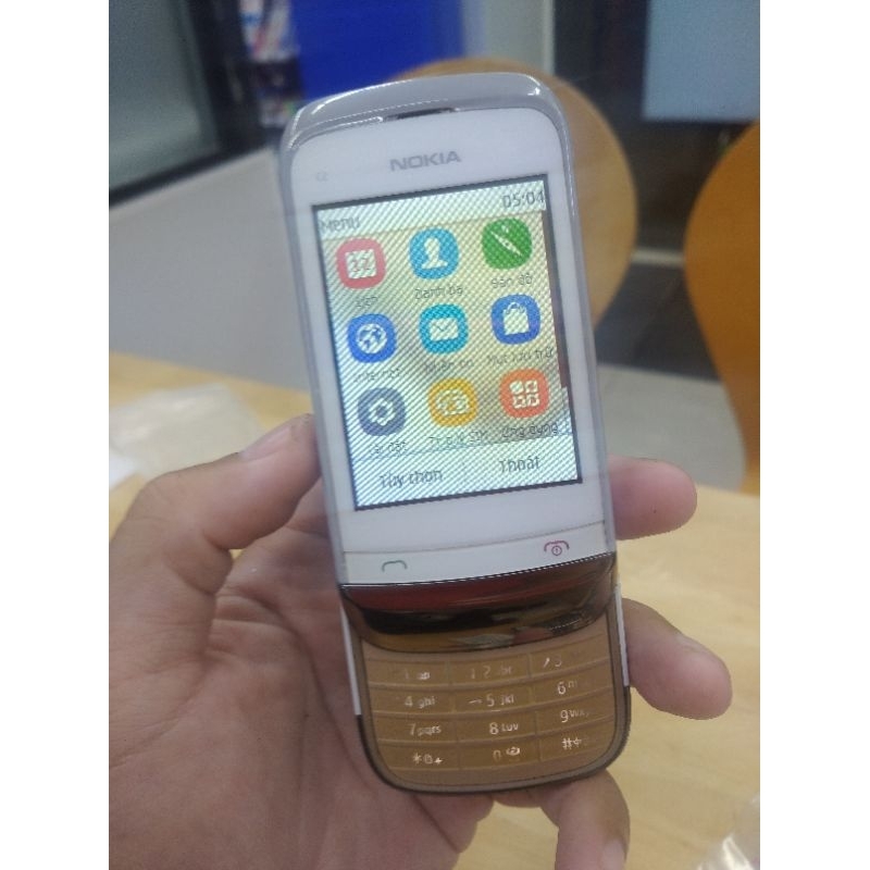 Điện thoại Nokia trượt C2-03 sưu tầm