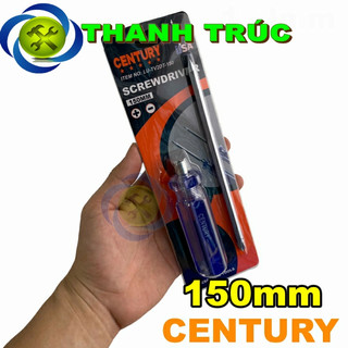 Tua vít hai đầu cán trong 6x150mm century lu-tv2dt-150