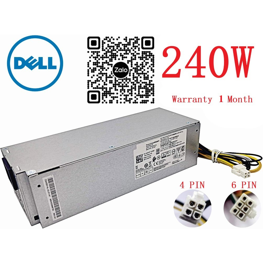 Nguồn DELL 3050 5050 7050 3250 3252 3267 3268 3258 3660 3667 3668 3669 3470 Bảo hành 3 tháng