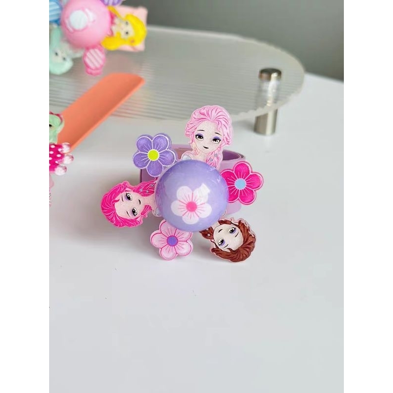 Vòng Đeo Tay Công Chúa Xoay Tròn Có Đèn Led Phát Sáng - Đồng Hồ Giả Đập Tay Công Chúa Dễ Thương Dành Cho Bé Yêu