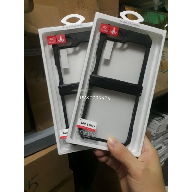 Ốp lưng Chính Hãng Samsung Galaxy  Z Flip 5 5G - Chính Hãng XUNDD , bảo vệ Camera, Chống Shock