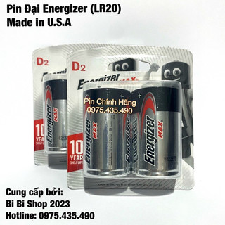 Combo 2 Vỉ Pin Đại / Pin Đồng Hồ Cây Energizer Max E95 BP2 Chính Hãng Vỉ 2 Viên