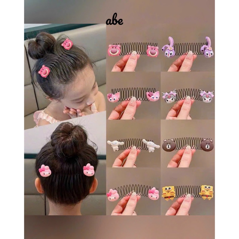 XƯỢC CÀI TÓC CON CHO BÉ GÁI
