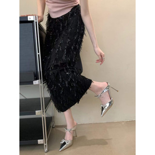 Sục gót bạc đính nơ đá hàng qc cao cấp fullbox