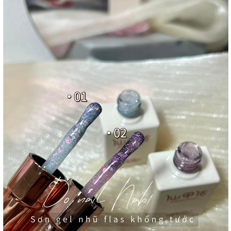 Sơn Gel Flash nhũ khổng tước mã mới