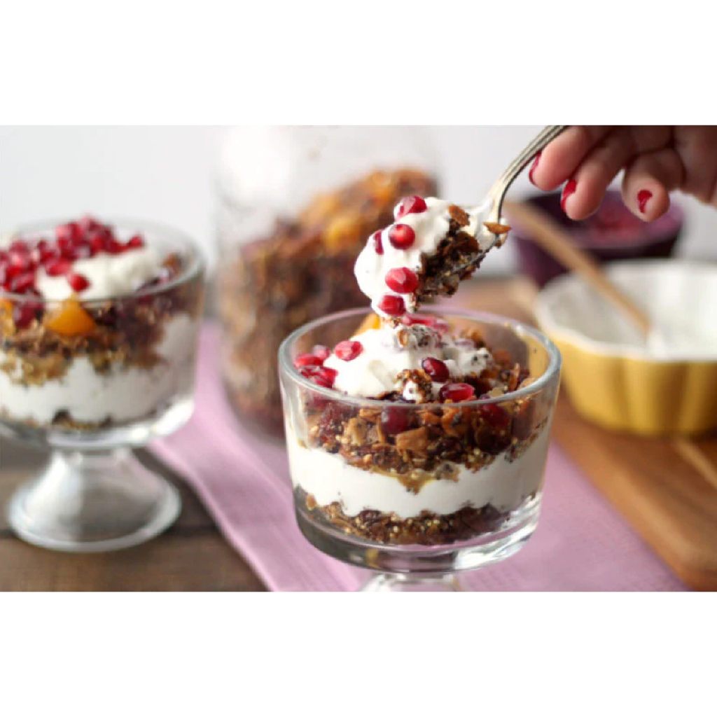 NGŨ CỐC NAM VIỆT QUẤT - QUẢ HẠNH Bob's Red Mill, Pan-Baked Granola, Cranberry Almond, Gluten-Free, Non-GMO, 312g