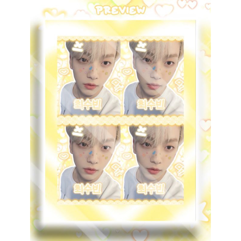 STICKER BẾ VIỀN SOOBIN VÀ YEONJUN