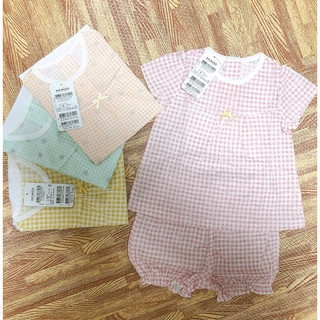 Bộ xuất Hàn cộc tay chất cotton mềm mát bé trai bé gái