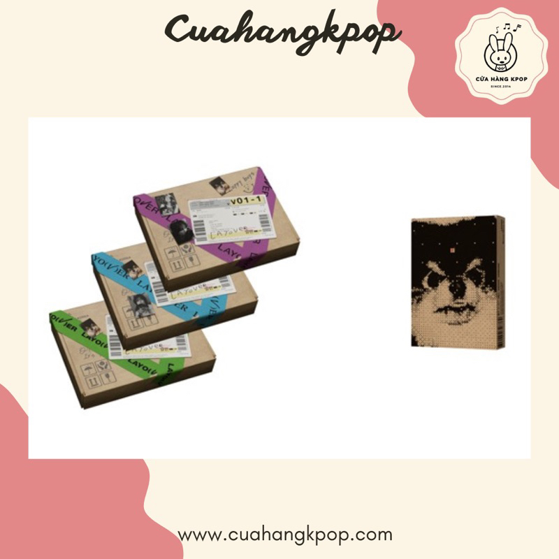 Album BTS V - Layover dạng hộp Cửa Hàng Kpop