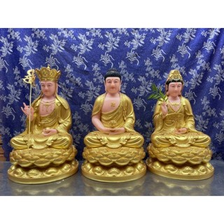Tượng ta bà tam thánh cao 40cm