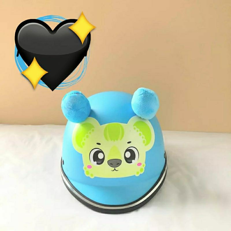 🏰 HCM 🏰 Mũ / Nón bảo hiểm 2-5 tuổi hình thú Đôremon - mèo Kity - pikachu có tai