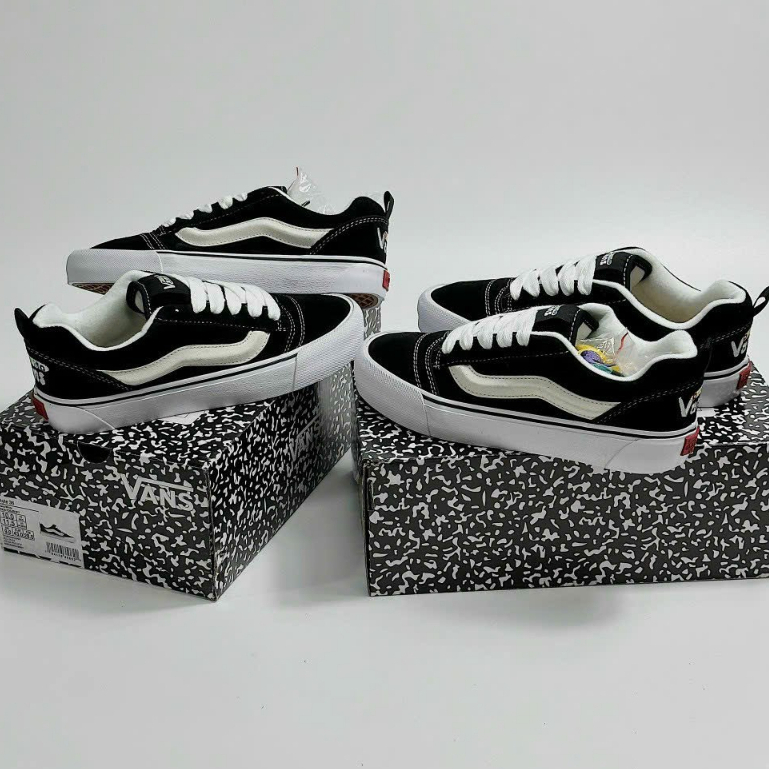 Giày Thể Thao/Giày Sneaker. Giày Vans Vault Knu Skool VR3 x Imran Potato cao cấp Full Box Bill.