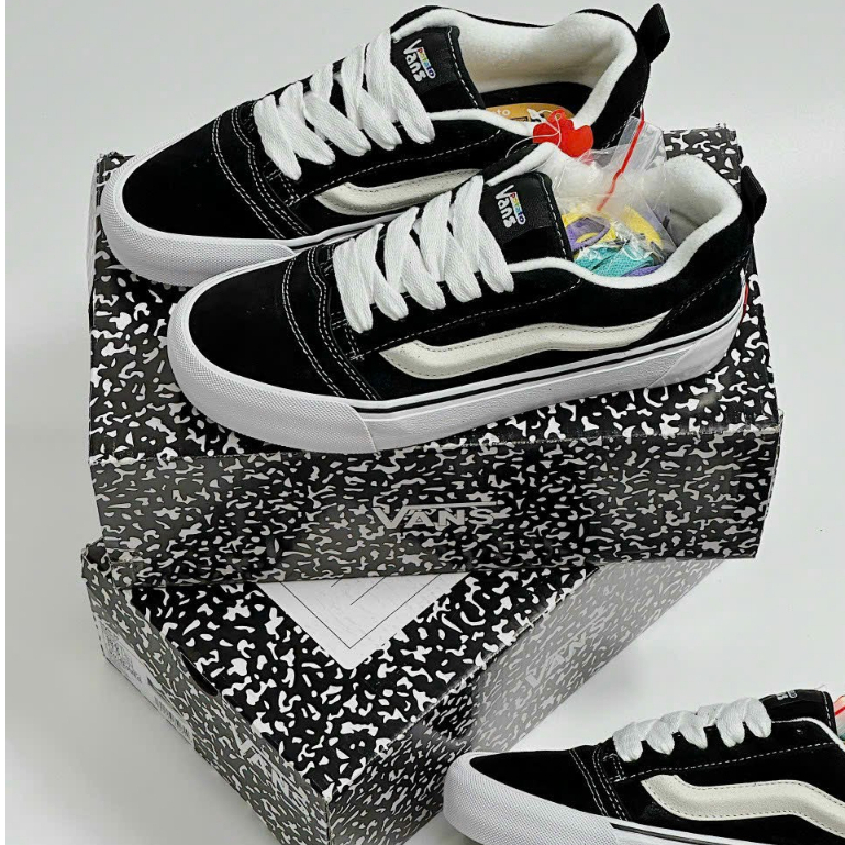Giày Thể Thao/Giày Sneaker. Giày Vans Vault Knu Skool VR3 x Imran Potato cao cấp Full Box Bill.