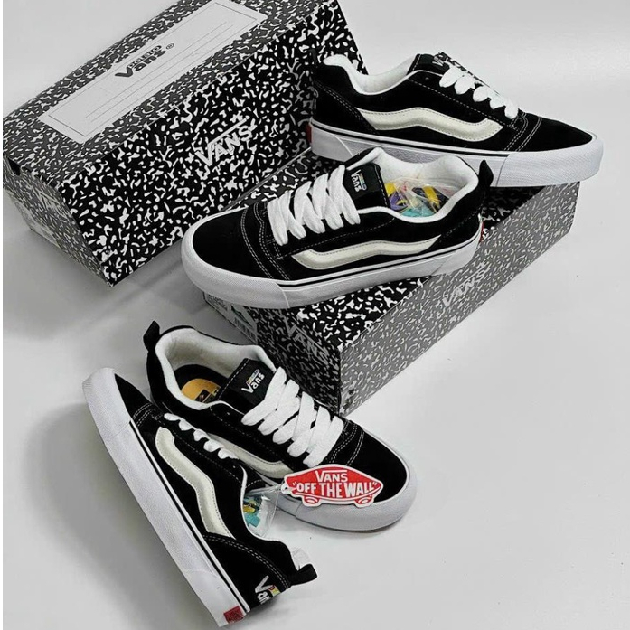 Giày Thể Thao/Giày Sneaker. Giày Vans Vault Knu Skool VR3 x Imran Potato cao cấp Full Box Bill.