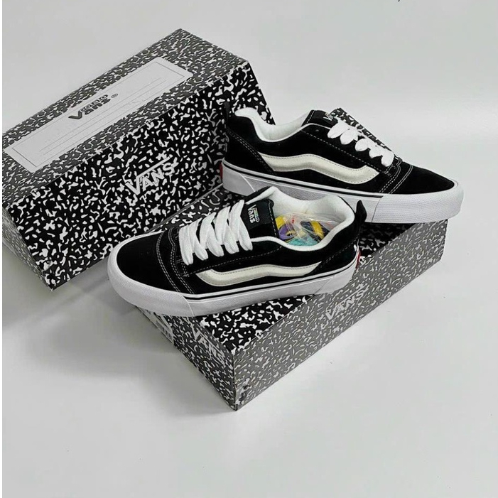 Giày Thể Thao/Giày Sneaker. Giày Vans Vault Knu Skool VR3 x Imran Potato cao cấp Full Box Bill.