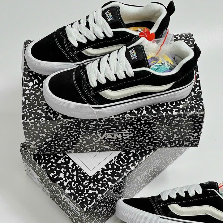 Giày Thể Thao/Giày Sneaker. Giày Vans Vault Knu Skool VR3 x Imran Potato cao cấp Full Box Bill.
