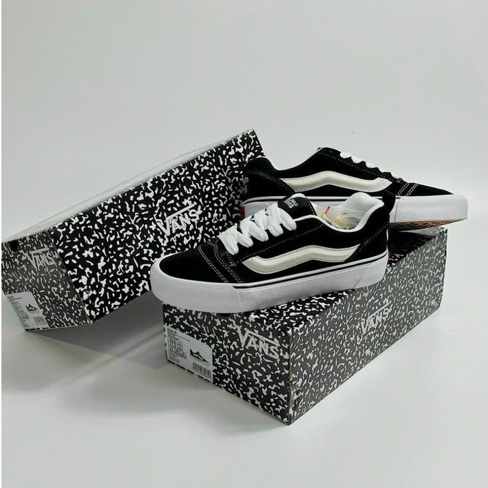 Giày Thể Thao/Giày Sneaker. Giày Vans Vault Knu Skool VR3 x Imran Potato cao cấp Full Box Bill.