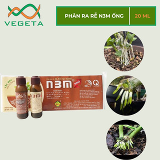 Thuốc kích ra rễ cực mạnh n3m 20ml - vegetashop- phân bón kích rễ, ra rễ cực mạnh