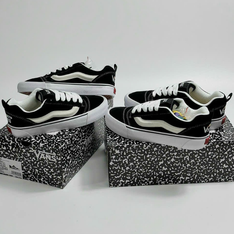 Giày Thể Thao/Giày Sneaker. Giày Vans Vault Knu Skool VR3 x Imran Potato cao cấp Full Box Bill.