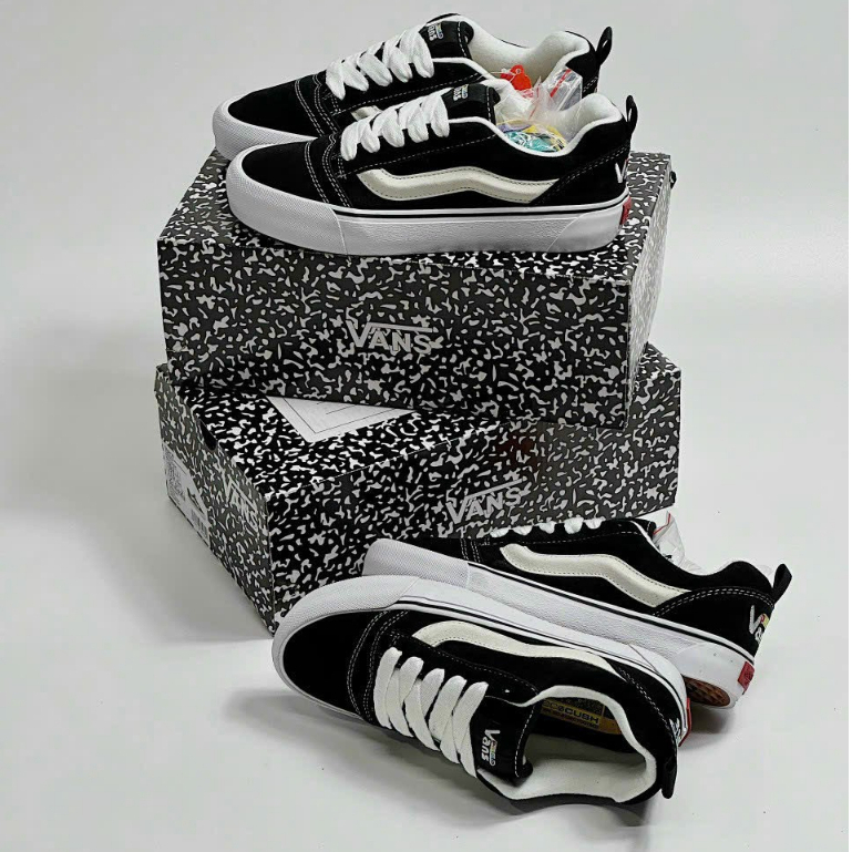 Giày Thể Thao/Giày Sneaker. Giày Vans Vault Knu Skool VR3 x Imran Potato cao cấp Full Box Bill.