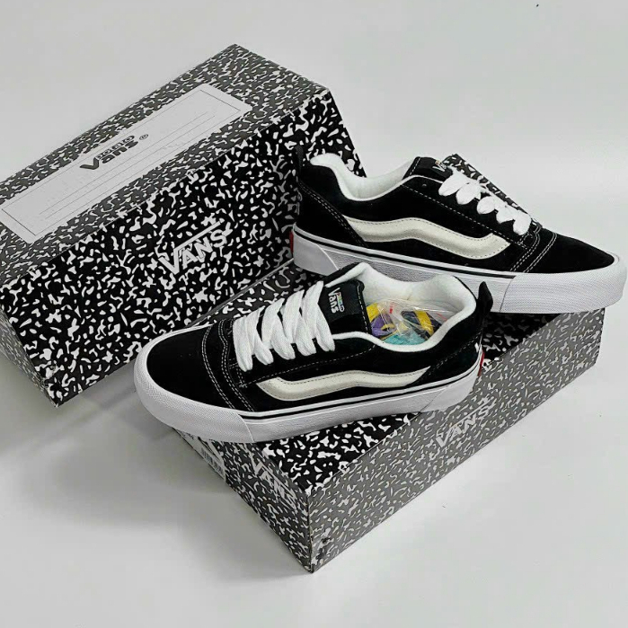 Giày Thể Thao/Giày Sneaker. Giày Vans Vault Knu Skool VR3 x Imran Potato cao cấp Full Box Bill.