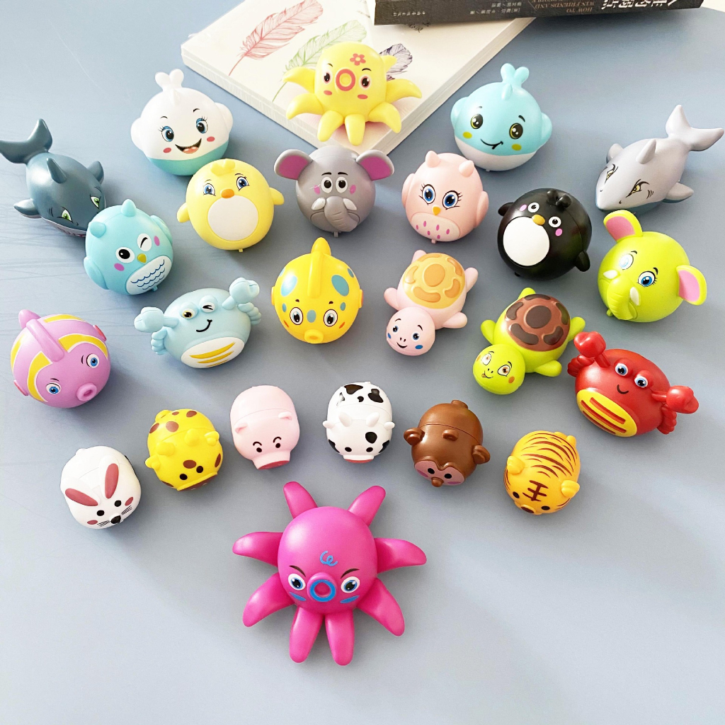 Bộ Mô Hình 100 Con Thú Chạy Cót Giúp Bé Khám Phá-Phát Triển Tư Duy-Khả Năng Vận Động Sáng Tạo