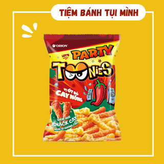 Bánh snack Toonies vị ớt cay (bao bì có thể thay đổi), đồ ăn vặt
