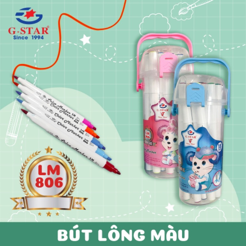 Bút lông màu G-Star LM-806