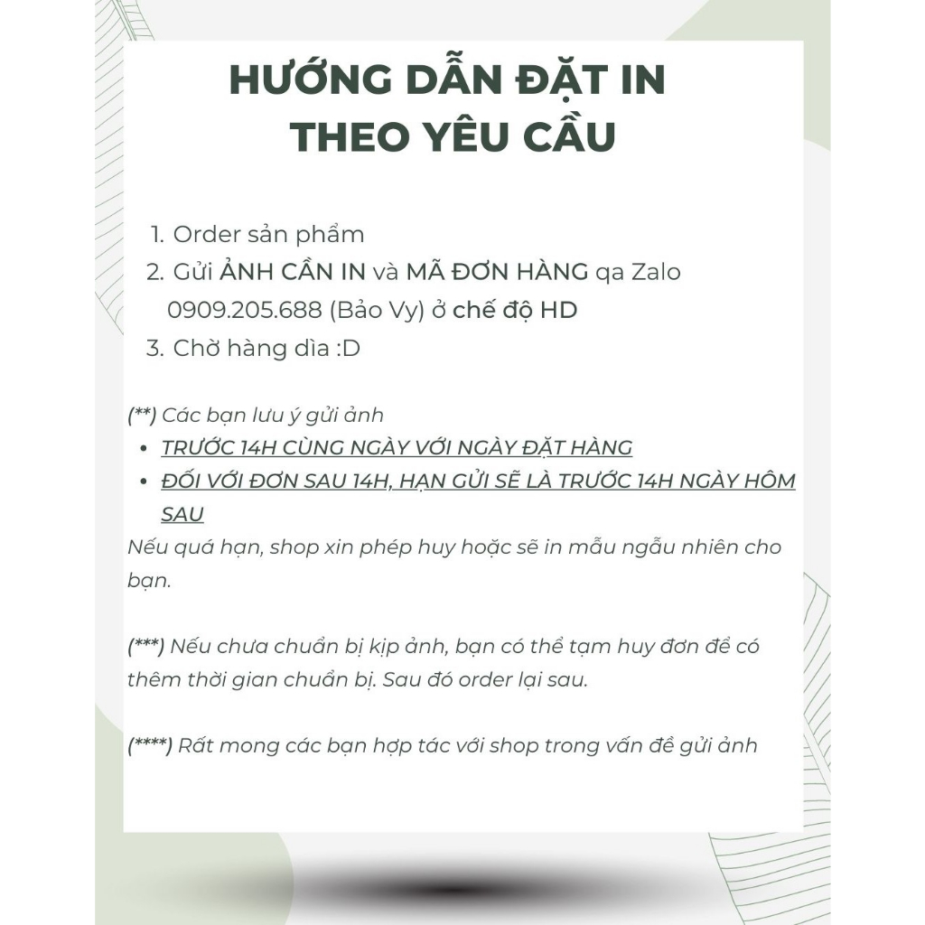 In hình dán, sticker theo yêu cầu