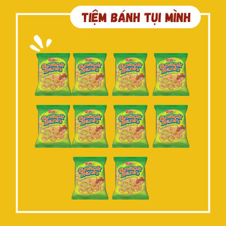 [10 gói] Bánh snack hành oishi 14gram, đồ ăn vặt