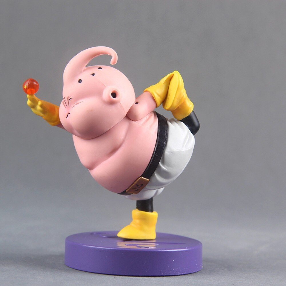 Set Mô Hình DragonBall MaBu tập múa cầm ngọc siêu dễ thương cao 10cm - Figure DragonBall - No Box - Khangmohinhgiare