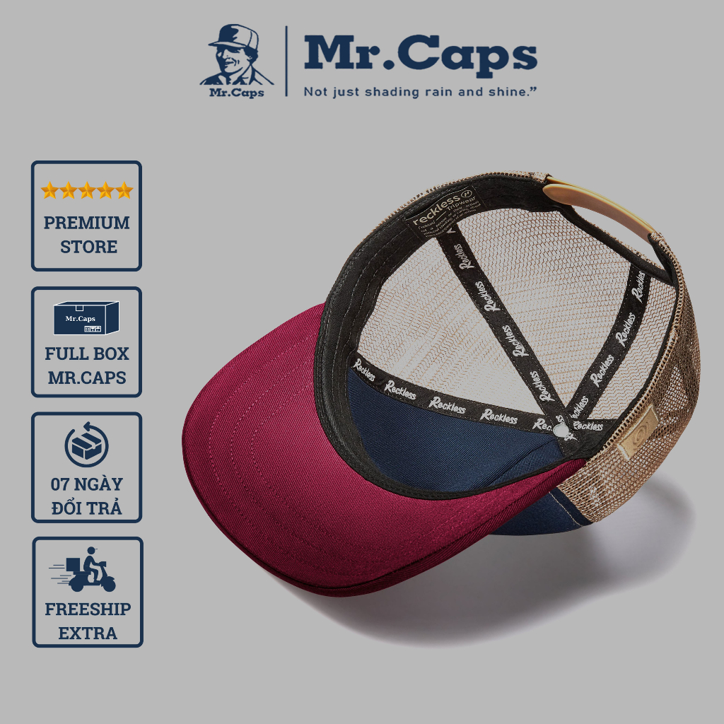 Mũ lưỡi trai kết lưới cao cấp - Nón thời trang thể thao và du lịch basic ullzang full box dành cho cả nam nữ Mrcaps