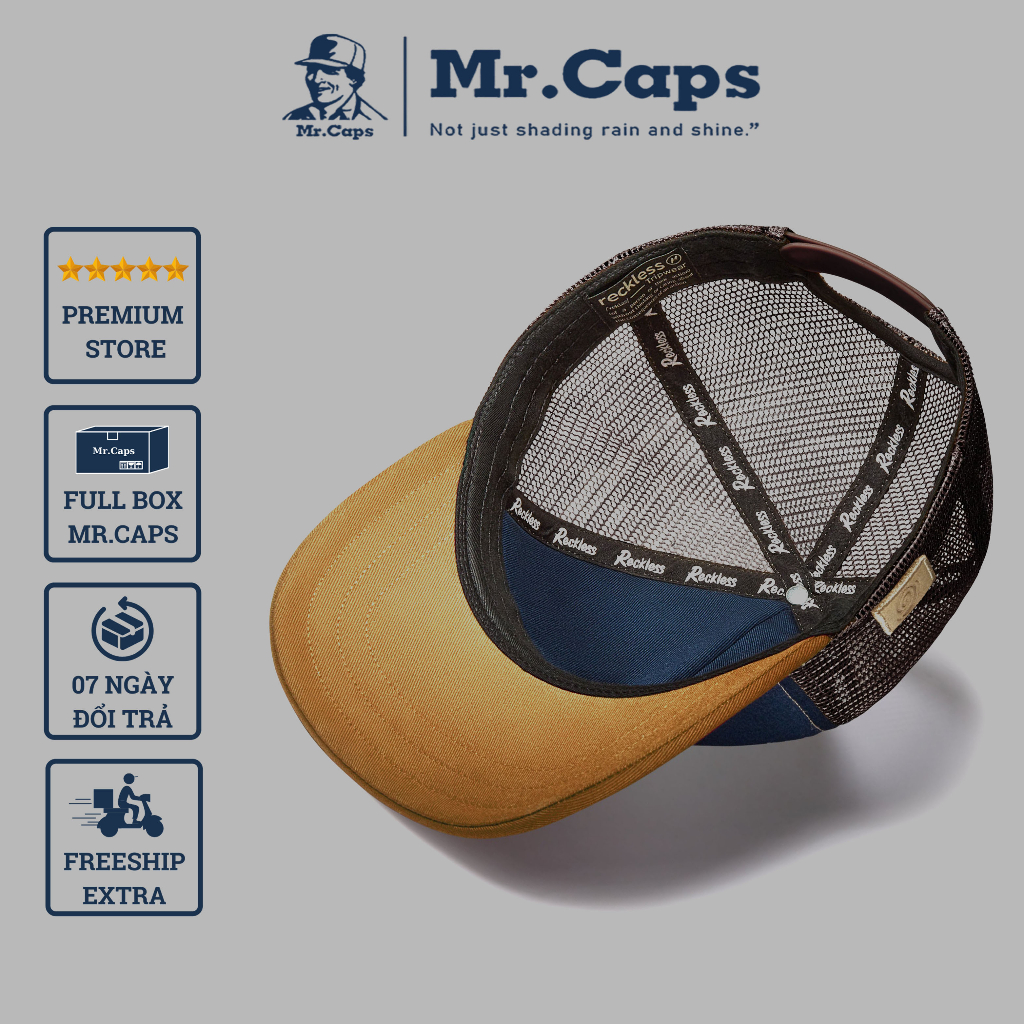 Mũ lưỡi trai kết lưới cao cấp - Nón thời trang thể thao và du lịch basic ullzang full box dành cho cả nam nữ Mrcaps