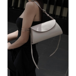 Túi Xách Thời Trang Hình Trống GIPSY Barrel Bag  Màu Be Hồng  